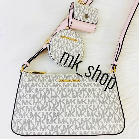 Michael Kors Jet Set Travel Crossbody w Tech Attch - Picture 4 of 15